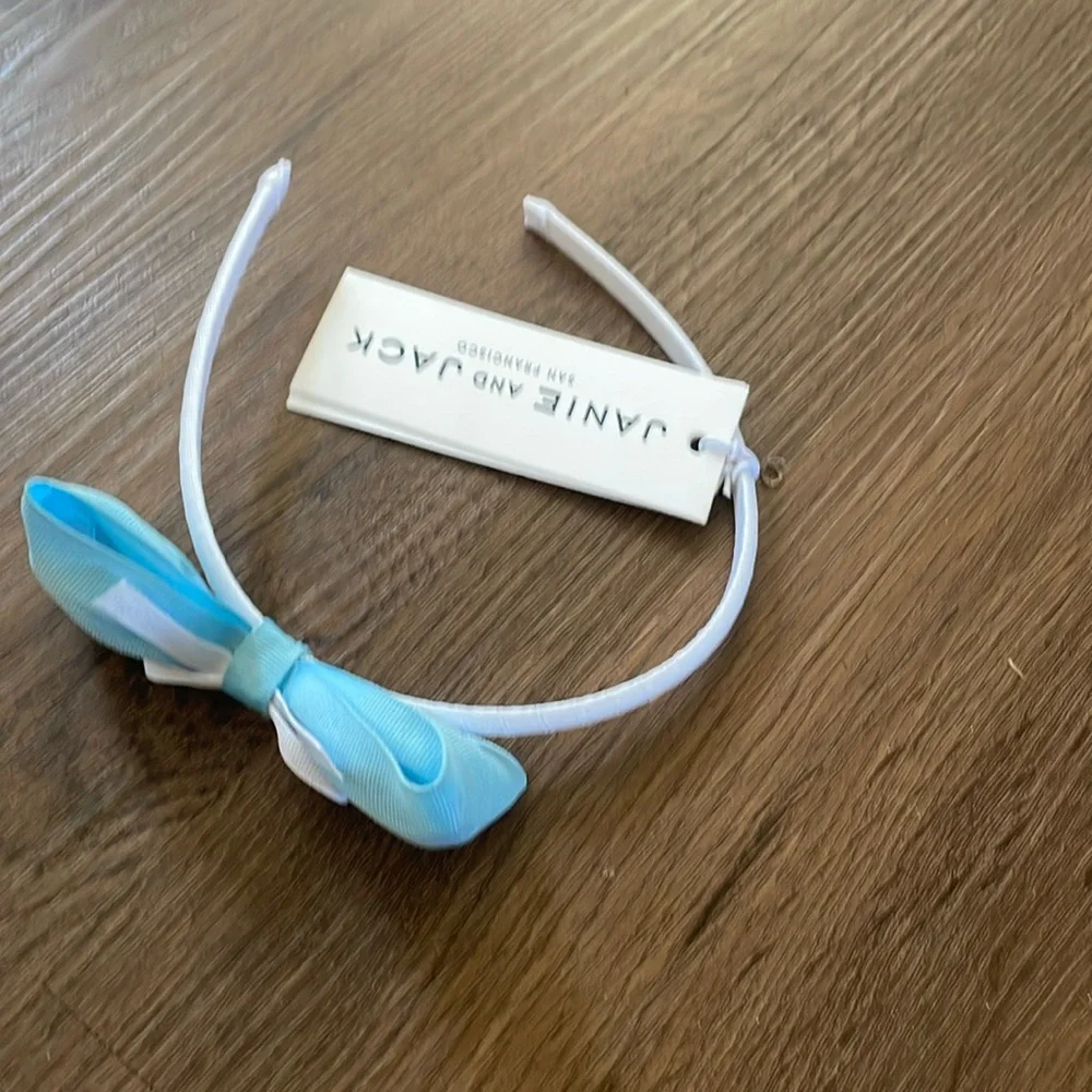 Janie and Jack Bow Headband Girls NWT